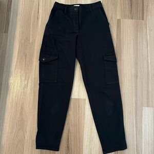Aritizia Wilfred Free Black Modern Cargo Pants
